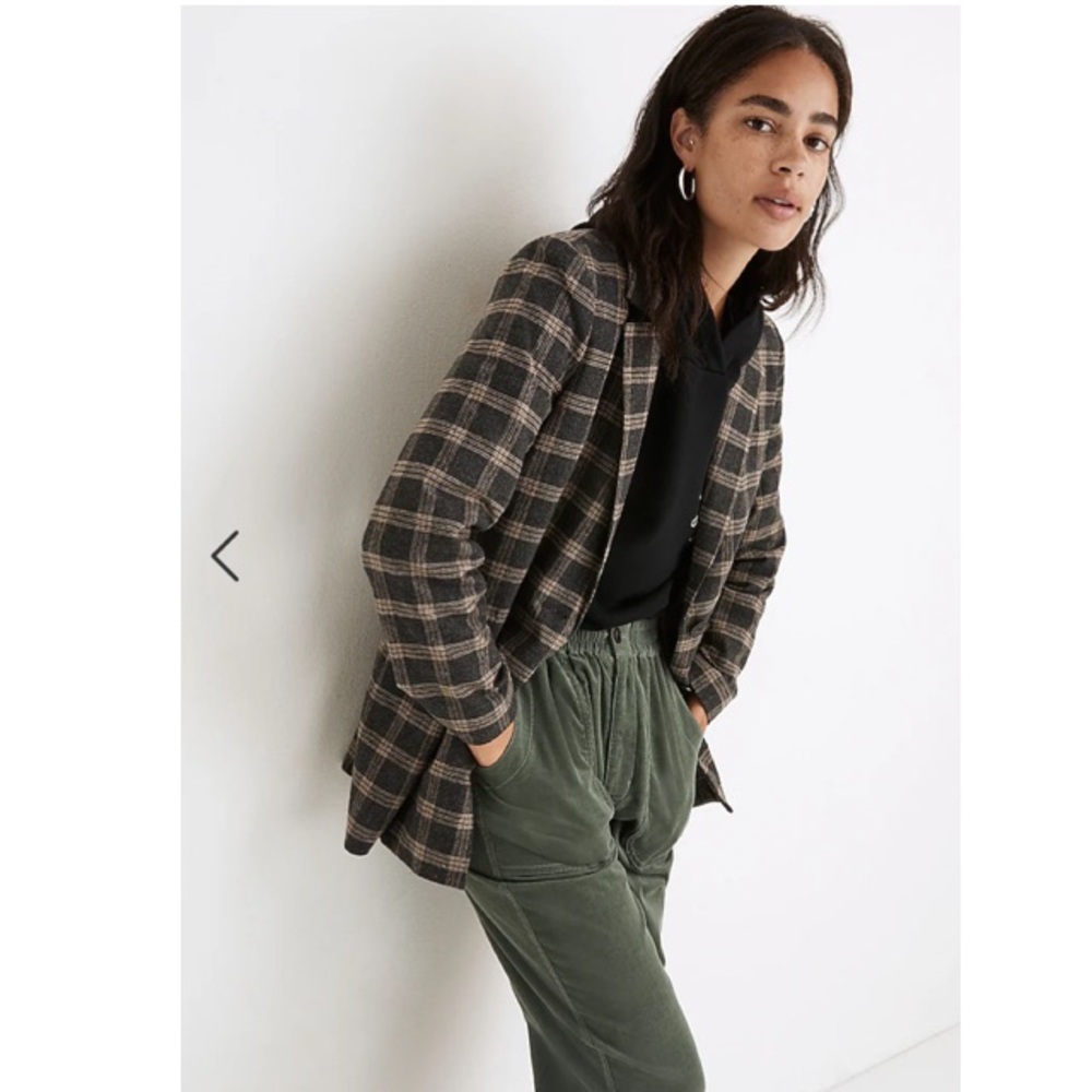 Madewell Dorset Blazer in Windowpane